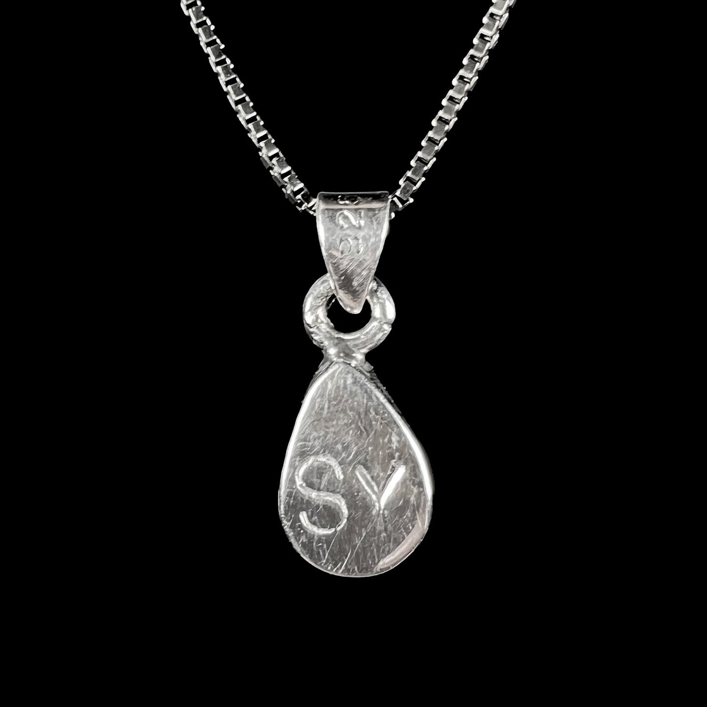 Maddie | Enhanced Crystal Opal Necklace in Sterling Silver