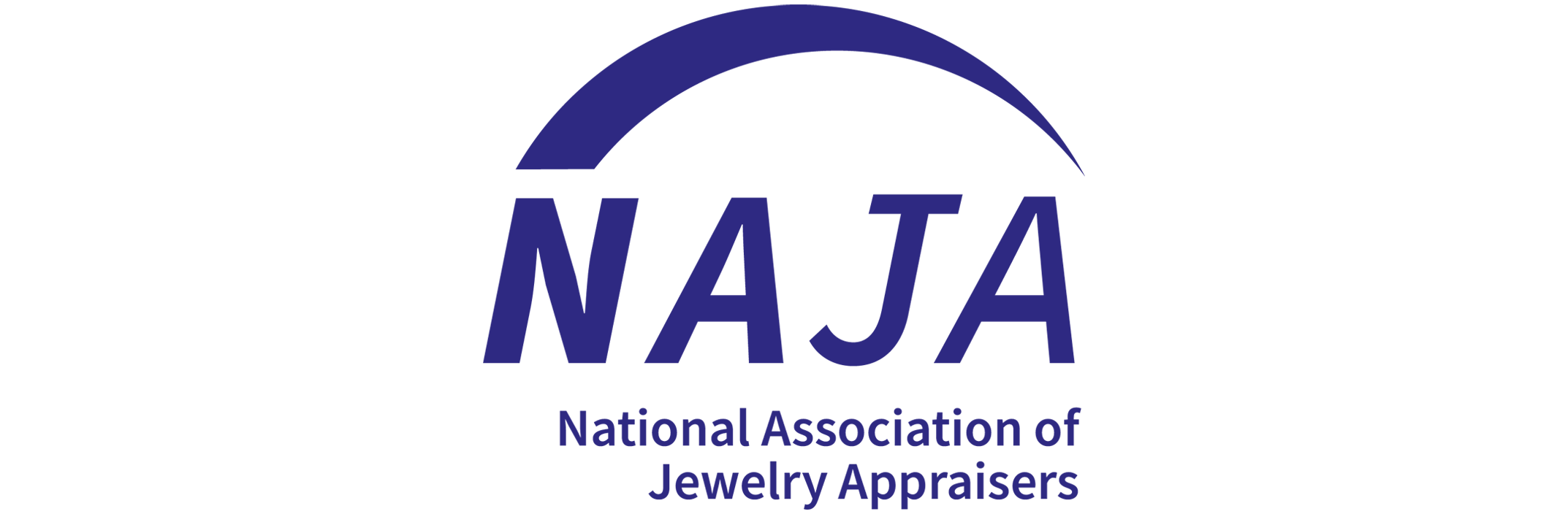 Logo of the National Association of Jewelry Appraisers on a white background.