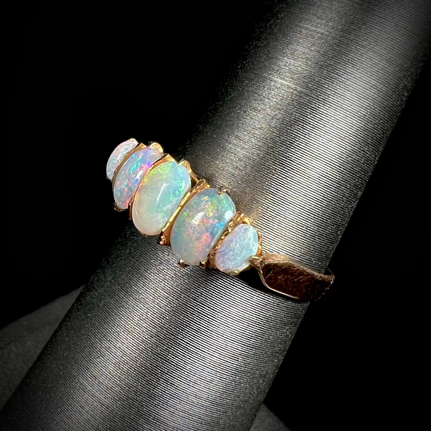 Florence | Edwardian Opal Ring in 18k Gold, c.1910's