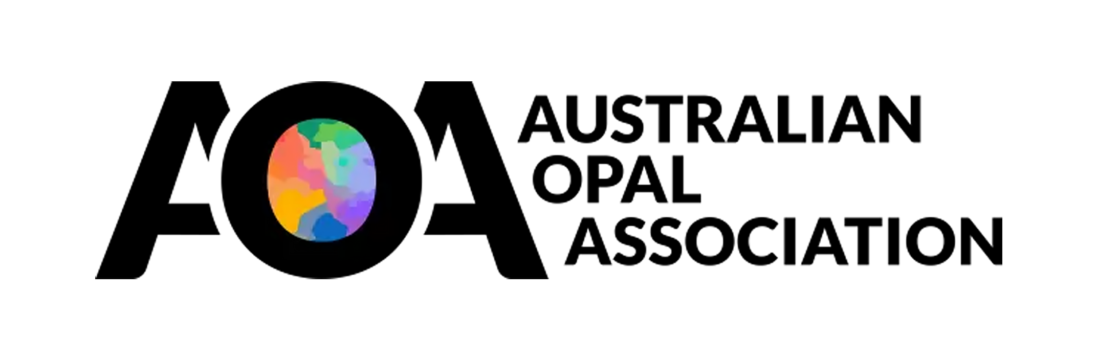 Logo of Australian Opal Association on a white background.